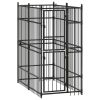 Outdoor Dog Kennel Steel 19.8 ftï¿½ï¿½