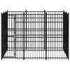 Outdoor Dog Kennel Steel 89.2 ftï¿½ï¿½