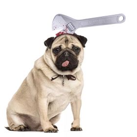 Dog Cat Headgear Dress Up Trick Props Dress Up (Option: Wrench-M)