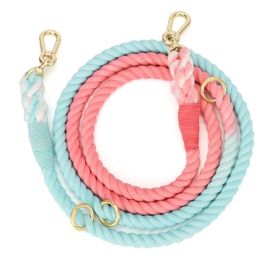 Color Pet Traction Gradient Rainbow (Option: Pink Blue-13MMX210cm)