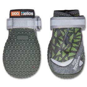 Dog Helios 'Surface' Premium Grip Performance Dog Shoes (Color: Green, size: X-Small)