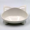 Pet cat bowl Non slip cute cat shaped colorful High Quality cat bowl cat food bowl